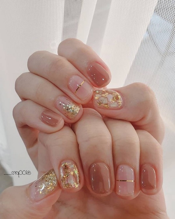 Spring Summer Pastel Neutral Nail Art Designs , nail art design ideas,wedding nails with glitter, coffin nail art designs, bridal nails,nail art for wedding,nail ideas for bride,wedding nails natural, wedding nails, wedding nails bridesmaids, wedding nails coffin,wedding nails acrylic,wedding nails i do,wedding nails french #nail #nailart #weddingnails #bridenails