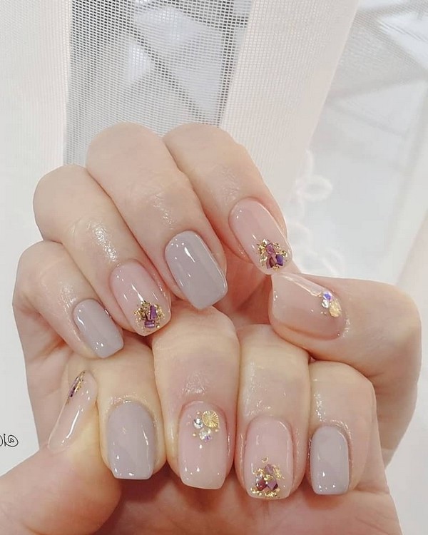 Spring Summer Pastel Neutral Nail Art Designs , nail art design ideas,wedding nails with glitter, coffin nail art designs, bridal nails,nail art for wedding,nail ideas for bride,wedding nails natural, wedding nails, wedding nails bridesmaids, wedding nails coffin,wedding nails acrylic,wedding nails i do,wedding nails french #nail #nailart #weddingnails #bridenails