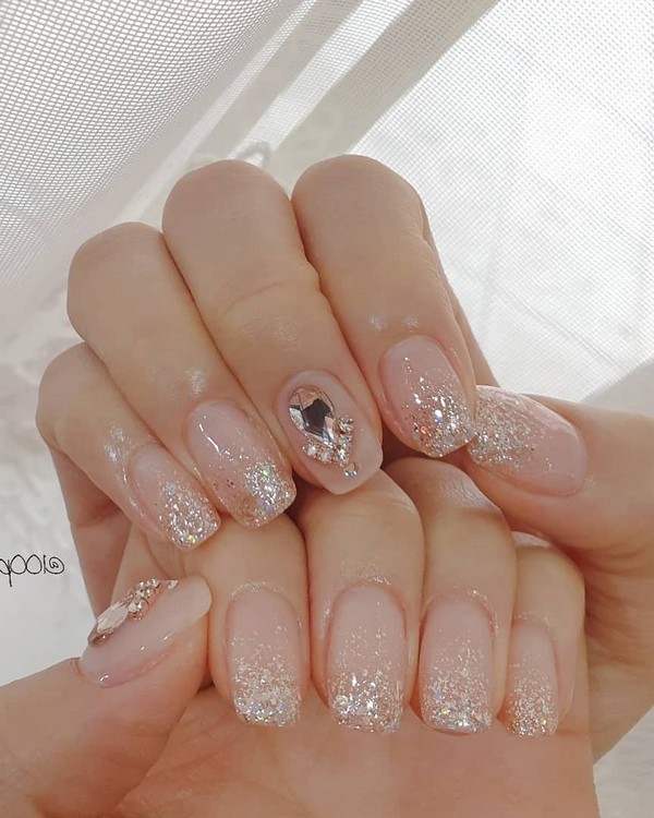 Spring Summer Pastel Neutral Nail Art Designs , nail art design ideas,wedding nails with glitter, coffin nail art designs, bridal nails,nail art for wedding,nail ideas for bride,wedding nails natural, wedding nails, wedding nails bridesmaids, wedding nails coffin,wedding nails acrylic,wedding nails i do,wedding nails french #nail #nailart #weddingnails #bridenails