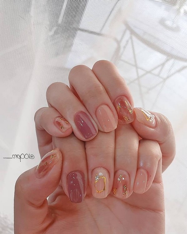 Spring Summer Pastel Neutral Nail Art Designs , nail art design ideas,wedding nails with glitter, coffin nail art designs, bridal nails,nail art for wedding,nail ideas for bride,wedding nails natural, wedding nails, wedding nails bridesmaids, wedding nails coffin,wedding nails acrylic,wedding nails i do,wedding nails french #nail #nailart #weddingnails #bridenails