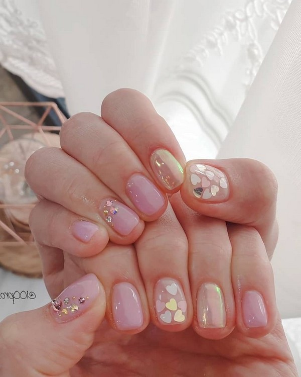 Spring Summer Pastel Neutral Nail Art Designs , nail art design ideas,wedding nails with glitter, coffin nail art designs, bridal nails,nail art for wedding,nail ideas for bride,wedding nails natural, wedding nails, wedding nails bridesmaids, wedding nails coffin,wedding nails acrylic,wedding nails i do,wedding nails french #nail #nailart #weddingnails #bridenails