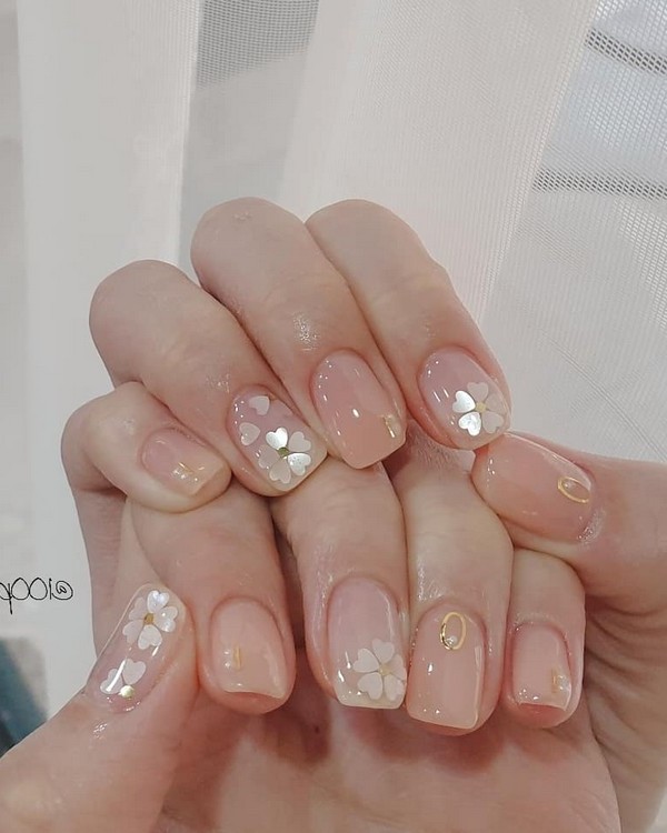 Spring Summer Pastel Neutral Nail Art Designs , nail art design ideas,wedding nails with glitter, coffin nail art designs, bridal nails,nail art for wedding,nail ideas for bride,wedding nails natural, wedding nails, wedding nails bridesmaids, wedding nails coffin,wedding nails acrylic,wedding nails i do,wedding nails french #nail #nailart #weddingnails #bridenails