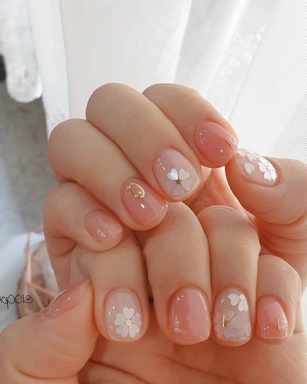 Spring Summer Pastel Neutral Nail Art Designs , nail art design ideas,wedding nails with glitter, coffin nail art designs, bridal nails,nail art for wedding,nail ideas for bride,wedding nails natural, wedding nails, wedding nails bridesmaids, wedding nails coffin,wedding nails acrylic,wedding nails i do,wedding nails french #nail #nailart #weddingnails #bridenails