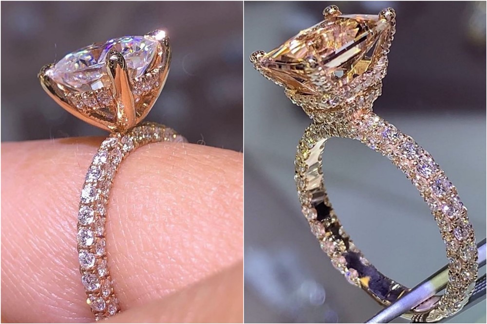 Diamond Engagement Rings #rings #engagementrings #weddingrings #weddingbands