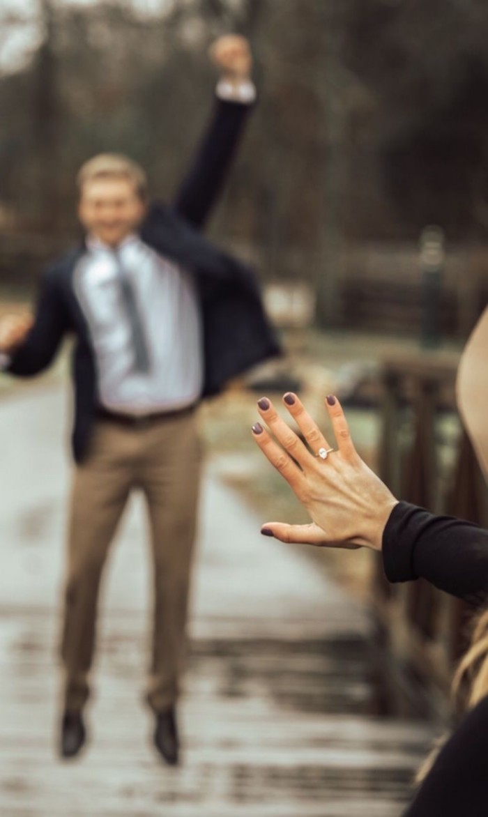 Engagement Ring Shot Engagement Photo Ideas #engagementphotos #engagementrings #rings