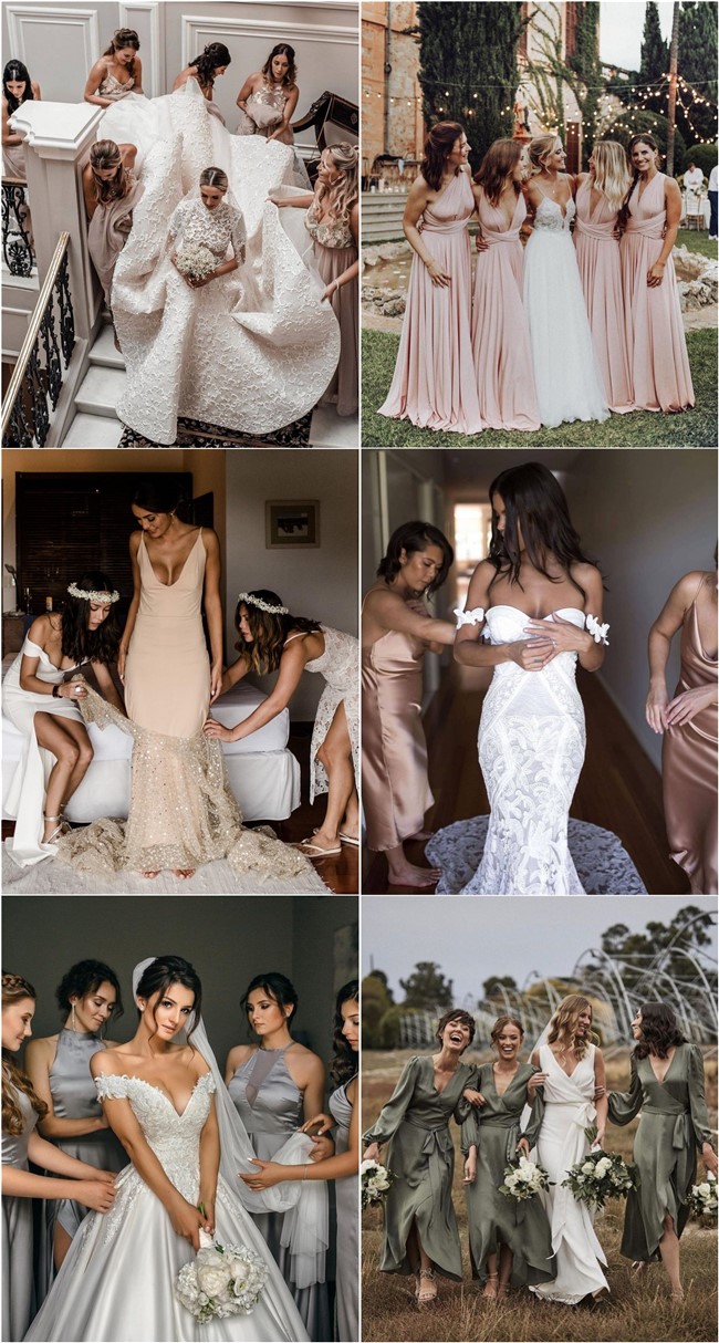 Wedding Photos With Your Bridesmaids #bridesmaid #wedding #weddingphotos #weddingideas