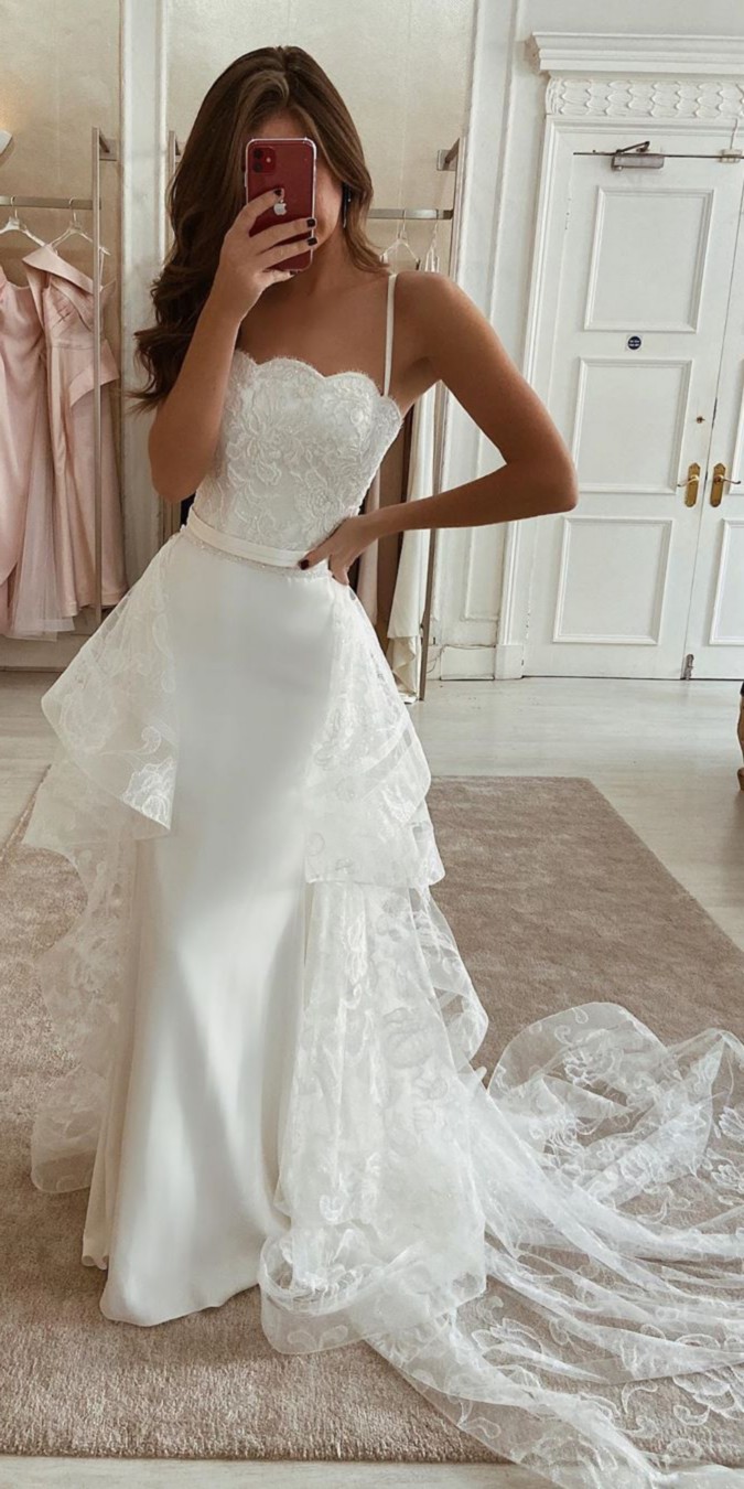 Eleganza Sposa Lace Wedding Dresses #dresses #wedding #weddingdresses #bridal #bridaldresses