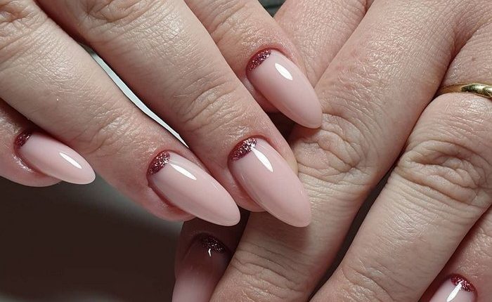 Pink White Nail Art Design Ideas 11