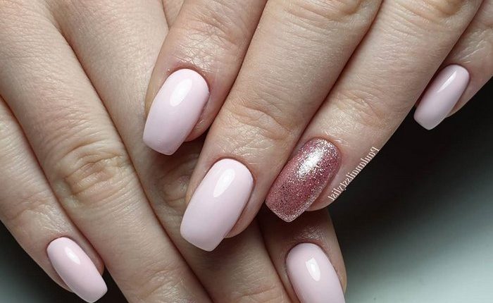 Pink White Nail Art Design Ideas 13