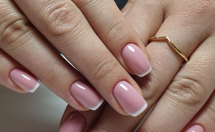 Pink White Nail Art Design Ideas 16