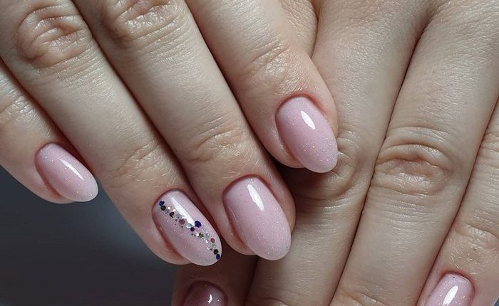 Pink White Nail Art Design Ideas 19