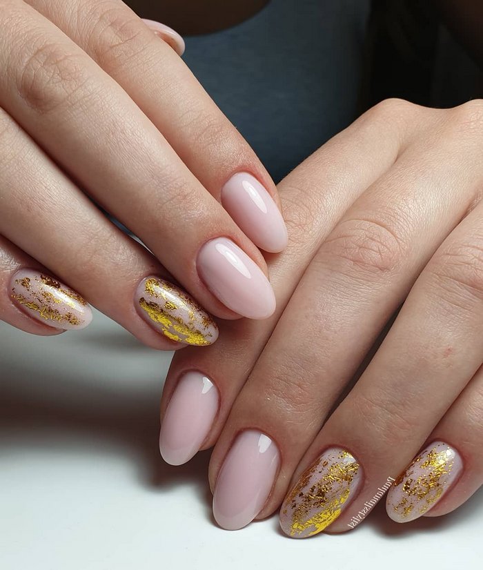 Pink White Wedding Nail Art Design Ideas #wedding #nails #weddingideas #weddingnails