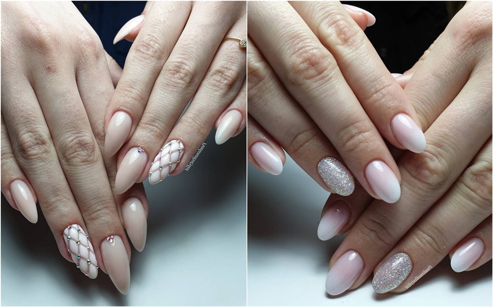 White and Pink Gel Nail Designs - wide 3