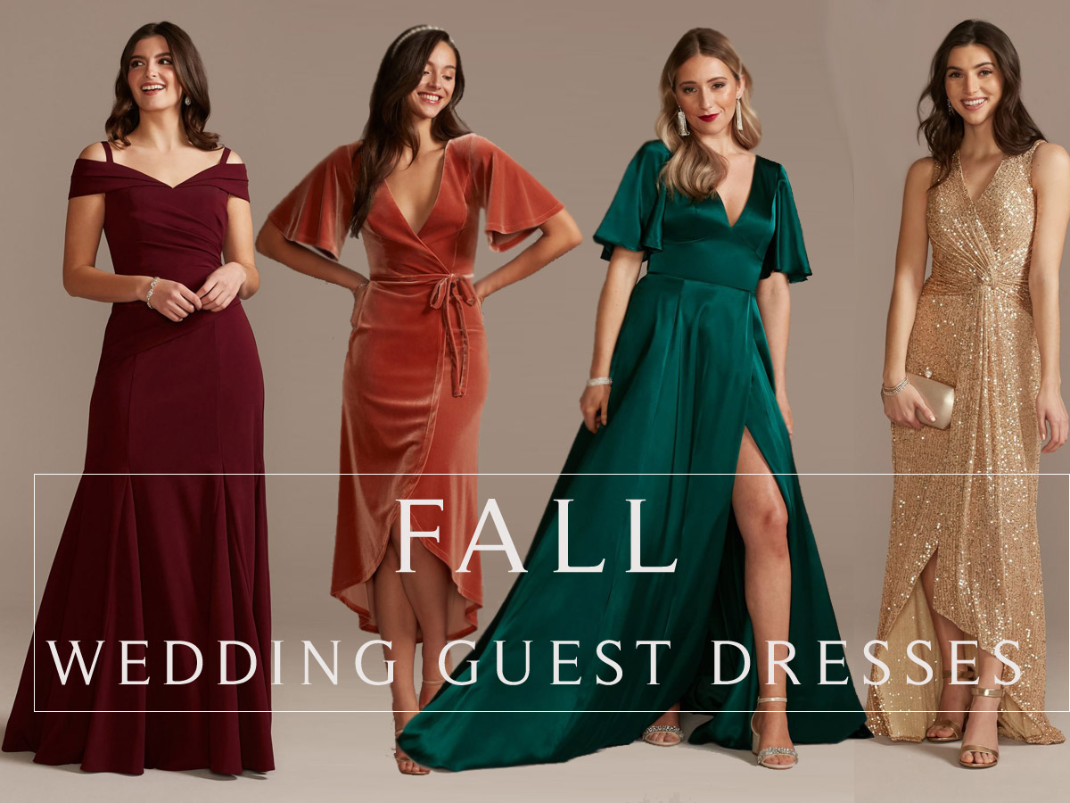 Top 30 Fall Wedding Guest Dresses 2022 | Roses \u0026 Rings