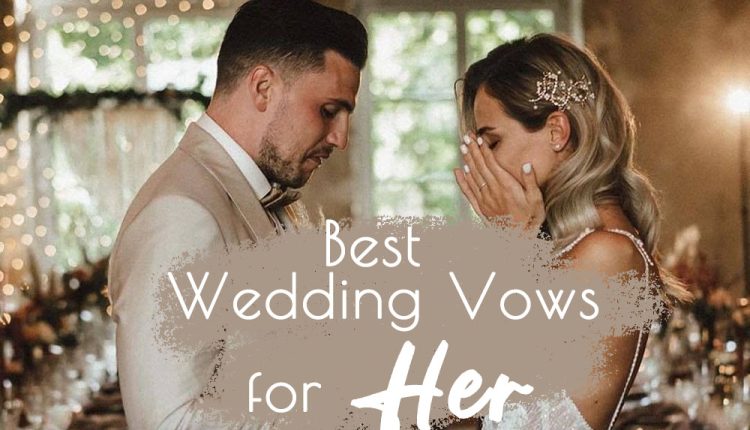 Best Wedding Vows for Her kreativwedding cover