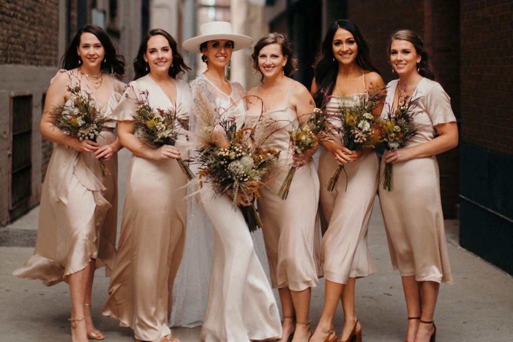 TOP 30 Satin Bridesmaid Dresses for ...