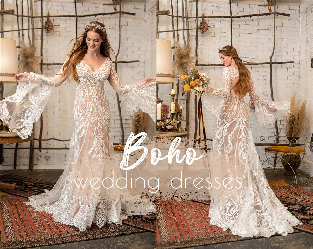 Boho Wedding Dress Lenox