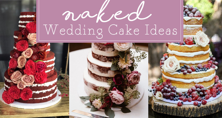 Naked Wedding Cake Idea