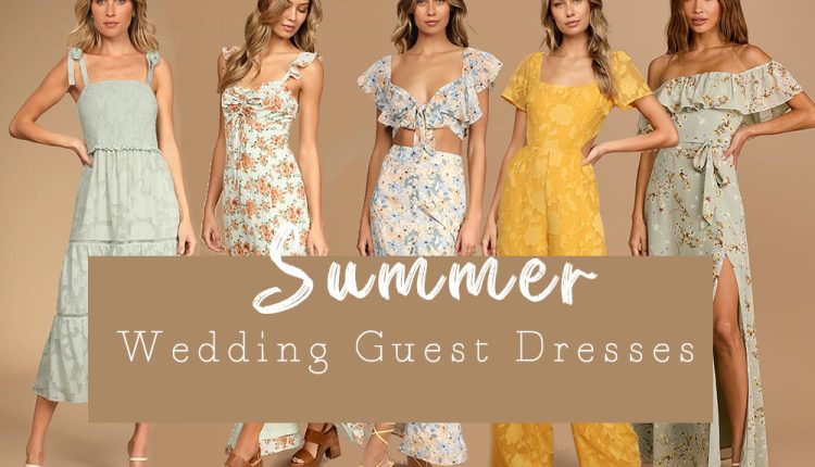 summer wedding guest dresses