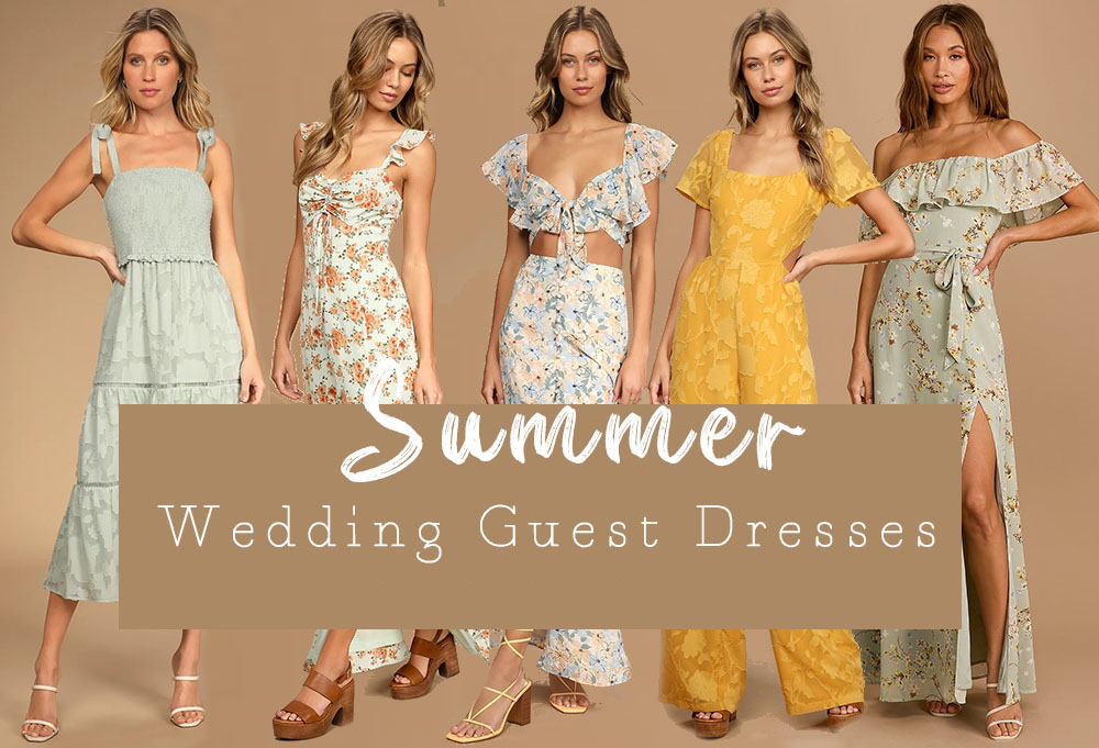summer wedding guest dresses