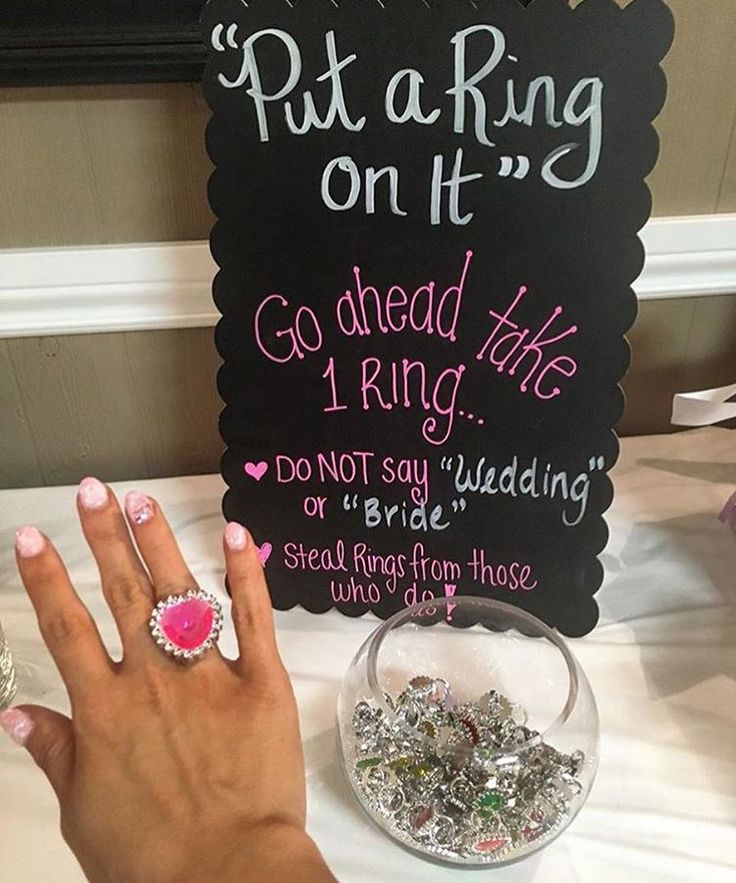 put a ring on it bridal wedding show game