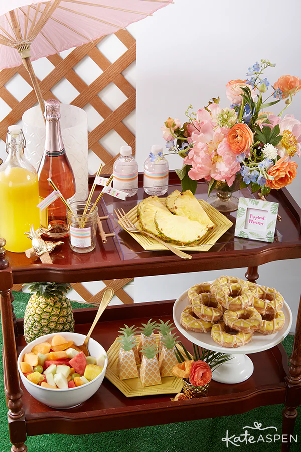 Pineapples and Palms Bridal Shower Ideas