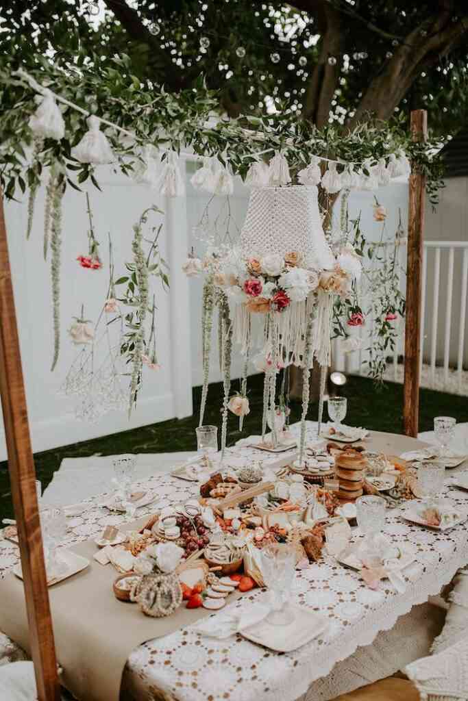 Vintage Bridal Shower Picnic