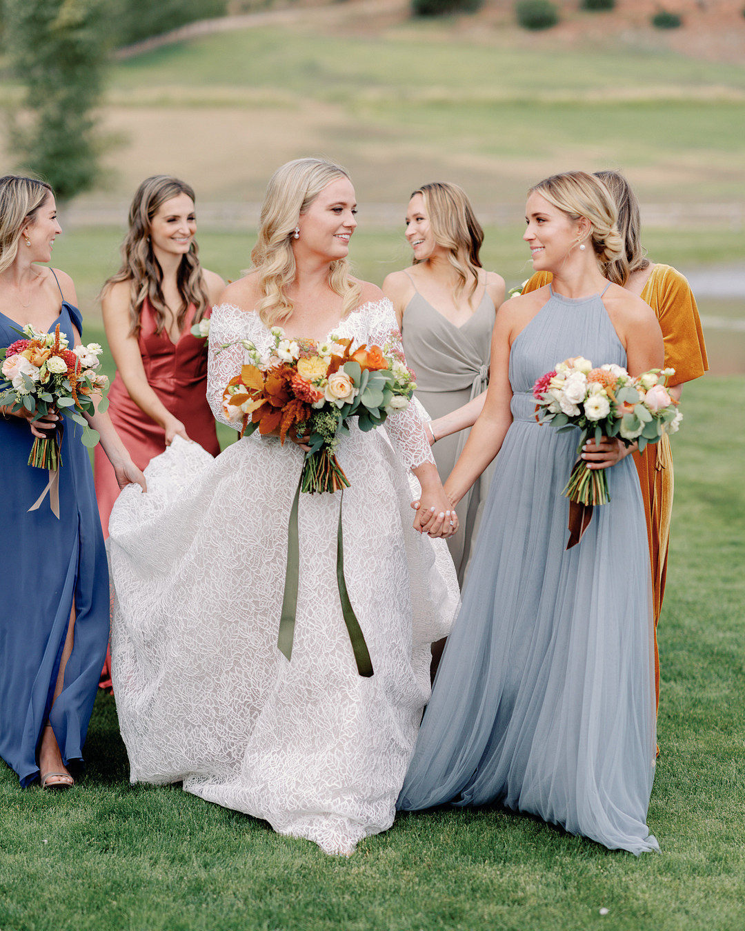 Maid of Honor Duties mismatched bridesmaid dresses