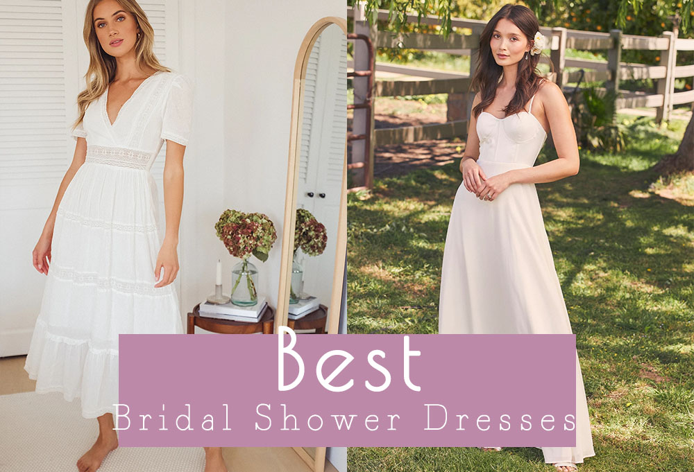 best bridal shower dresses