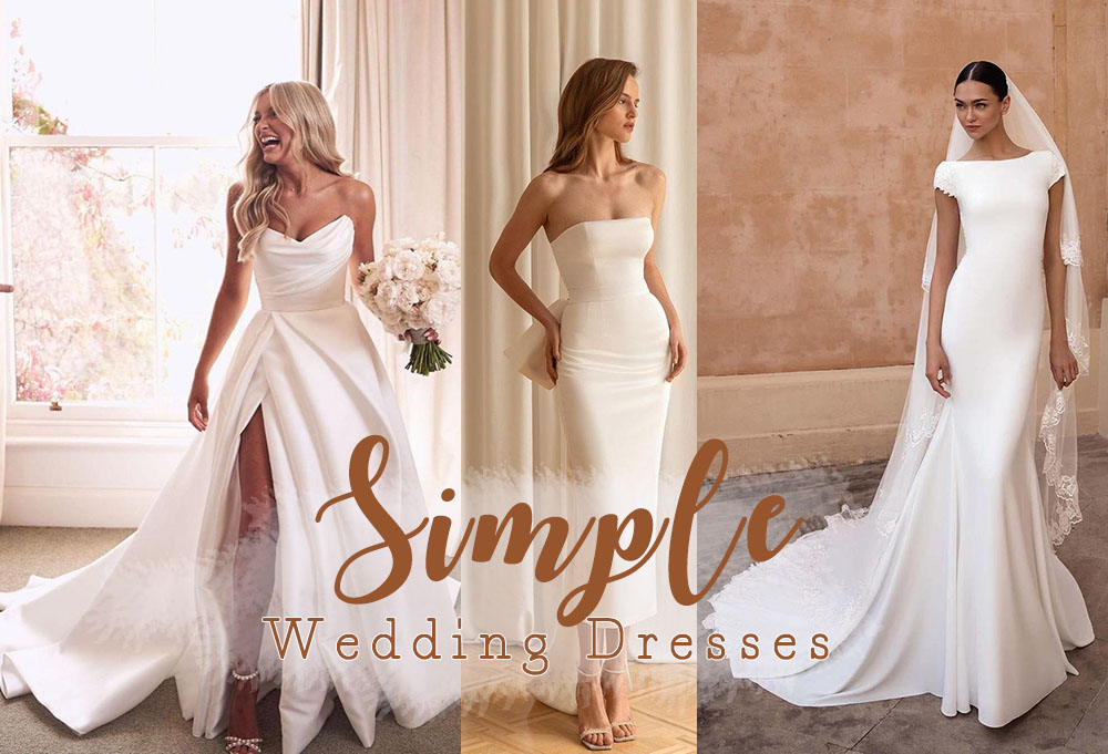 simple wedding dresses