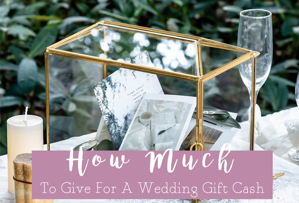 how much cash for wedding gift