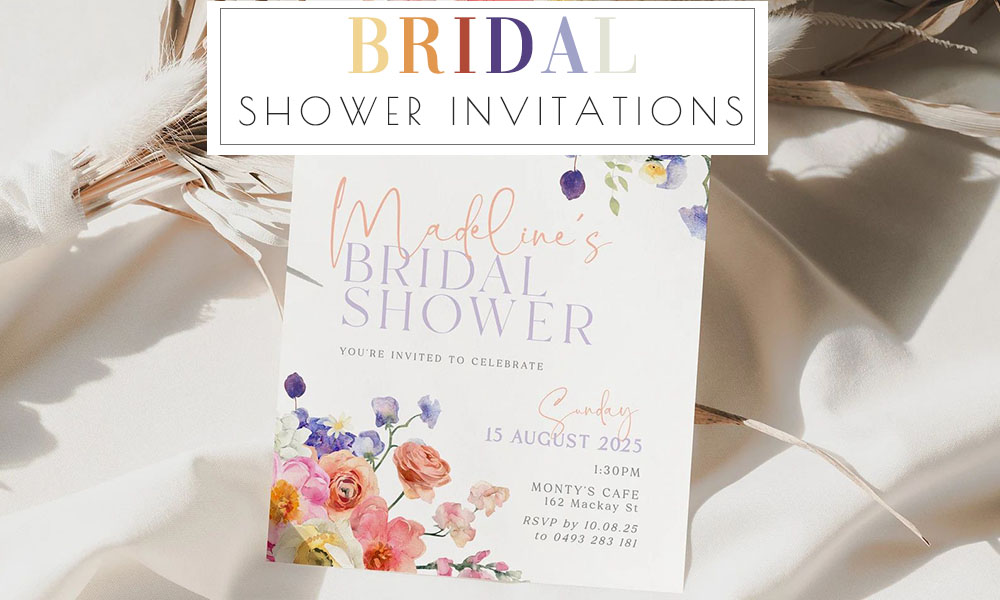 bridal shower invitation ideas