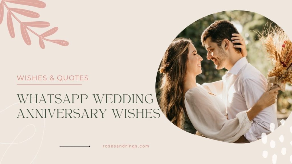 WhatsApp Wedding Anniversary Wishes for Couples, Parents