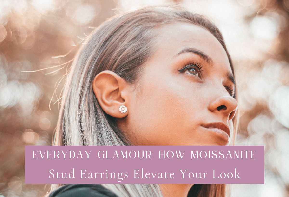 Moissanite Stud Earrings