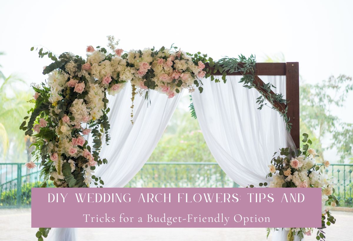 DIY Wedding Arch Flowers