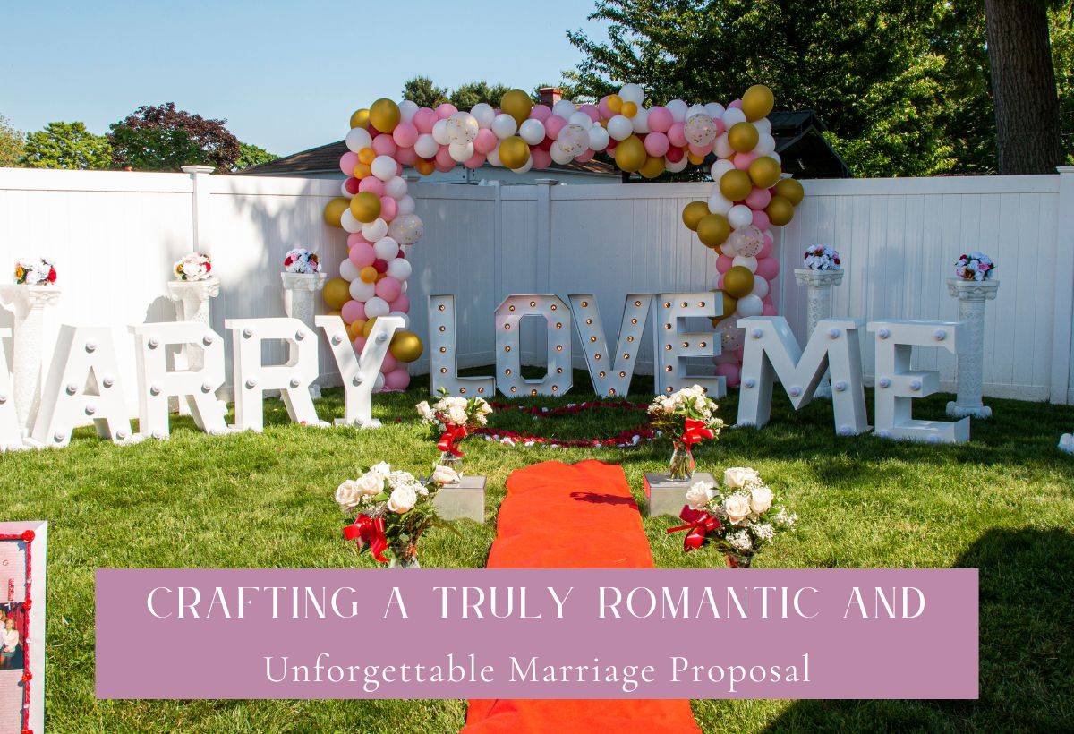 Romantic and Unforgettable Marriage Proposal